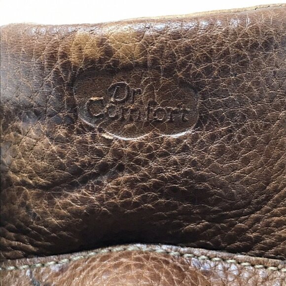 DR COMFORT Patrick Brown Leather Shoes 11.5 - Picture 8 of 8